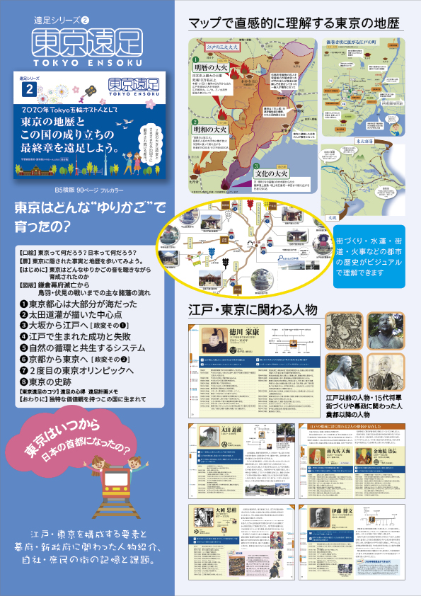 公教育12パンフレットP6『東京遠足』
